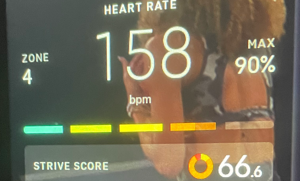 HeartCast + Peloton Strive Score